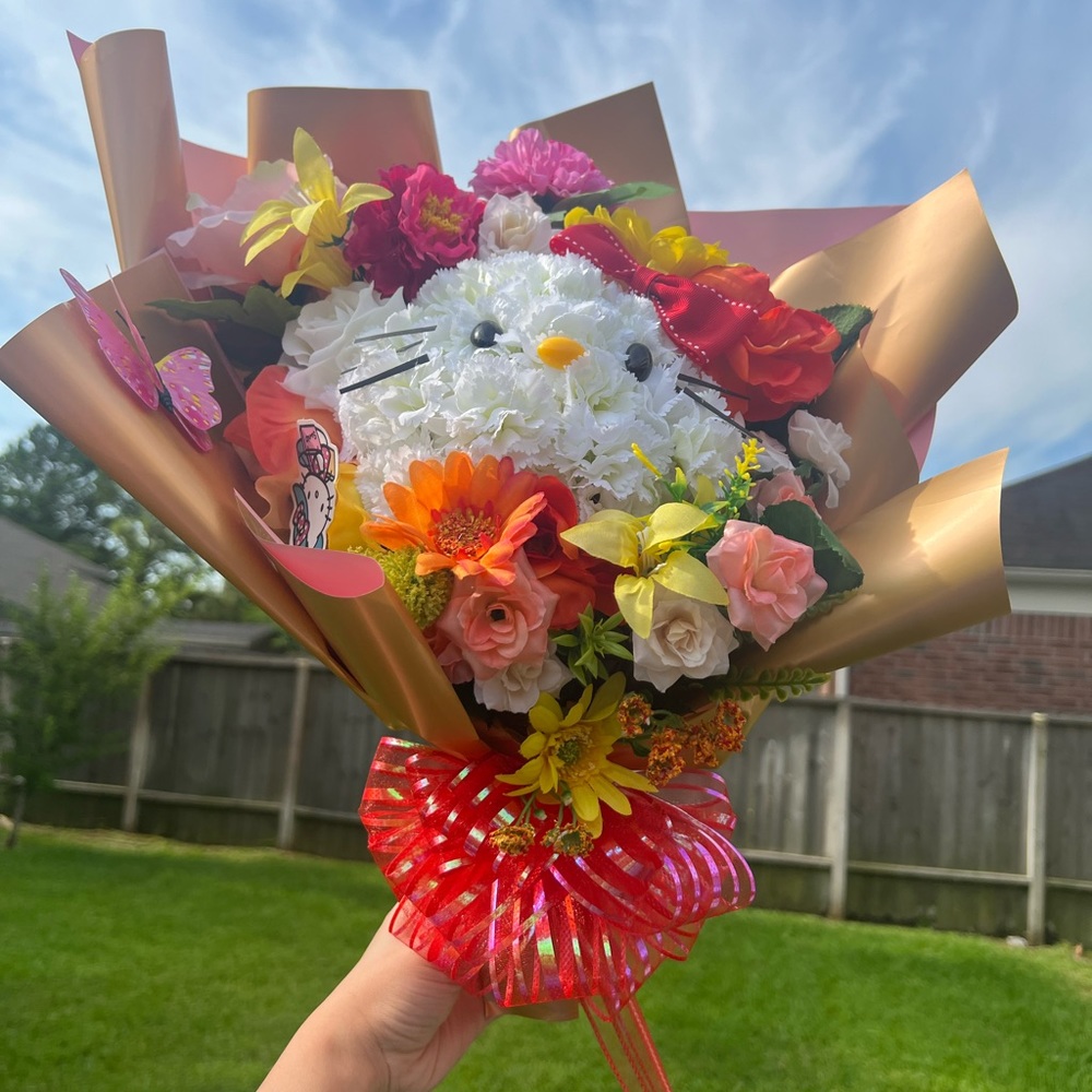 Handmade Hellokitty Bouquets
